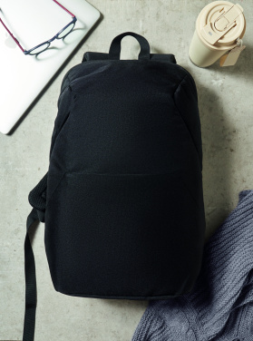 Logo trade corporate gifts image of: 600D RPET backpack trolley