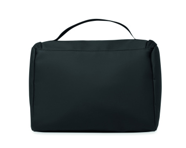Logo trade business gifts image of: Cosmetic hanging bag in PU