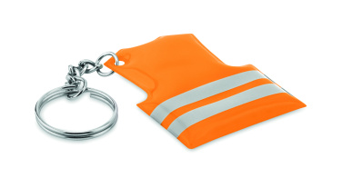 Logo trade advertising products picture of: Key ring with reflecting vest Jekabpils