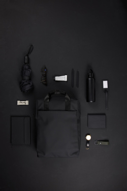 Logo trade promotional giveaway photo of: VINGA Baltimore RCS tote backpack