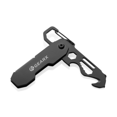Logo trade advertising products picture of: Gear X foldable EDC tool with carabiner and parcel cutter