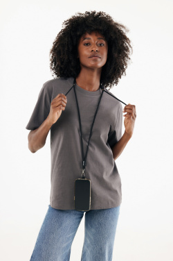 Logo trade promotional products picture of: CarryLoop RCS recycled PET adjustable phone holder lanyard