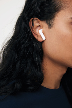 Logo trade promotional gifts image of: Tunevo RCS recycled plastic wireless earbuds