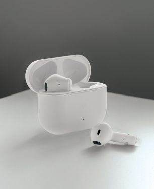 Logotrade promotional merchandise picture of: Tunevo RCS recycled plastic wireless earbuds