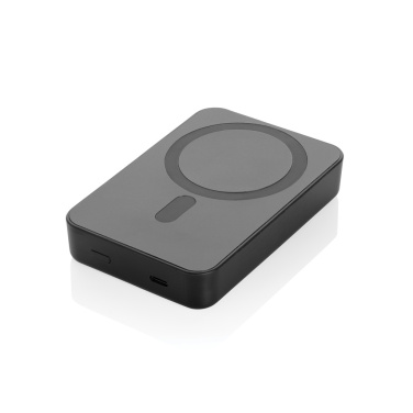 Logotrade promotional gift image of: Amporia RCS recycled plastic 10.000mAh magnetic powerbank