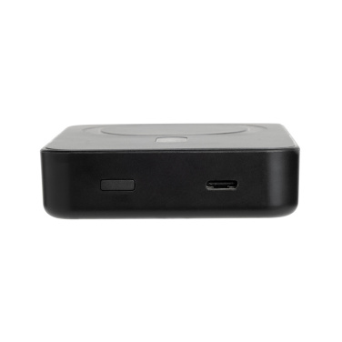 Logo trade promotional merchandise picture of: Amporia RCS recycled plastic 10.000mAh magnetic powerbank