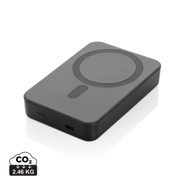 Logo trade promotional merchandise picture of: Amporia RCS recycled plastic 10.000mAh magnetic powerbank