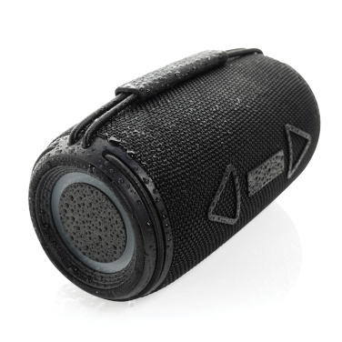Logotrade promotional merchandise image of: Prisma RCS recycled plastic IPX 4 waterpoof 16W speaker