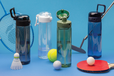 Logo trade business gift photo of: SipnLock RCS RPET Leakproof sports water bottle 800ML