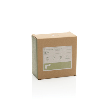 Logotrade promotional merchandise image of: Revix RCS recycled plastic massage gun