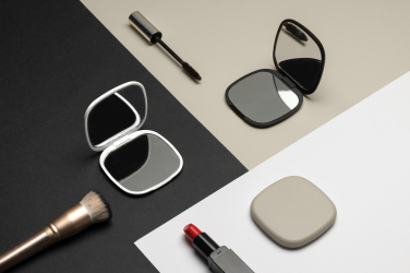 Logo trade promotional giveaways picture of: Reflecta RCS recycled plastic make-up mirror