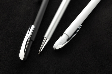 Logo trade advertising products image of: Glide GRS certified R-ABS Metal Clip Pen