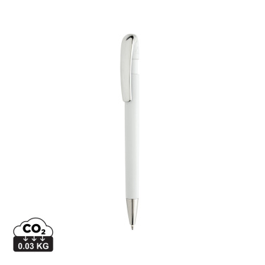 Logotrade promotional giveaway picture of: Glide GRS certified R-ABS Metal Clip Pen