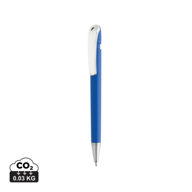 Logotrade promotional item picture of: Glide GRS certified R-ABS Metal Clip Pen