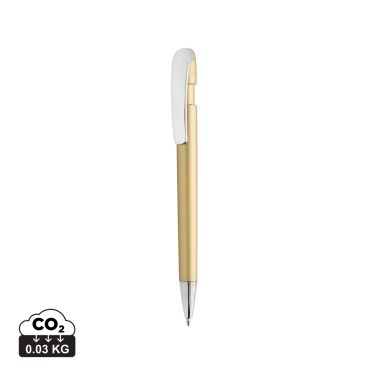 Logotrade promotional items photo of: Glide GRS certified R-ABS Metal Clip Pen
