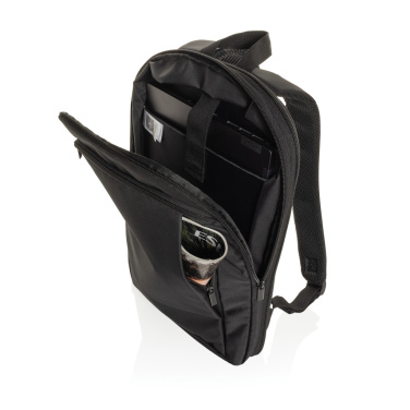 Logotrade promotional merchandise image of: Flexpack Aware™ RPET Expandable Slim 15.6" Laptop Backpack