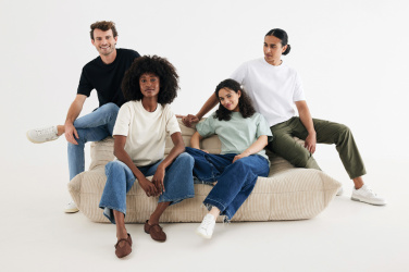 Logotrade promotional giveaway image of: IQONIQ Nikko heavyweight recycled cotton t-shirt