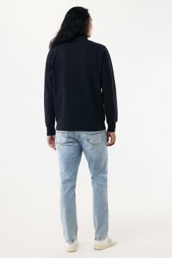 Logotrade advertising product image of: IQONIQ Elgon recycled cotton quarter zip sweater