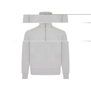 Logotrade corporate gifts photo of: IQONIQ Elgon recycled cotton quarter zip sweater