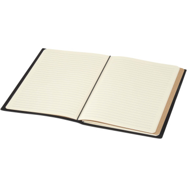 Logo trade promotional item photo of: Slyk A5 refillable notebook with two cahiers