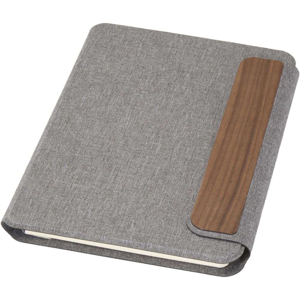 Logo trade promotional giveaway photo of: Andean A5 RCS recycled portfolio 