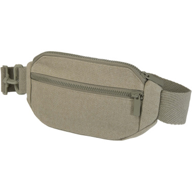 Logo trade promotional giveaways image of: Crescent 500 g/m² Aware™ recycled crossbody bag