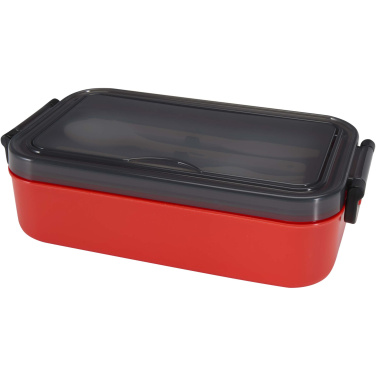 Logotrade promotional giveaways photo of: Snappy lunch box and cutlery set