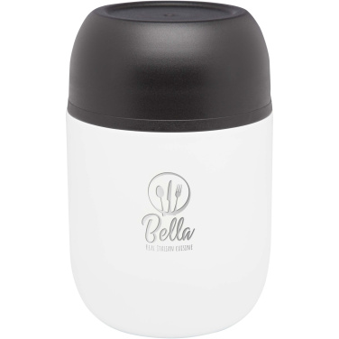 Logo trade promotional giveaways image of: Supo 480 ml double-walled recycled stainless steel lunch pot