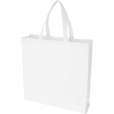 Logotrade advertising product image of: EcoSeal GRS recycled nonwoven gusset tote bag 12L