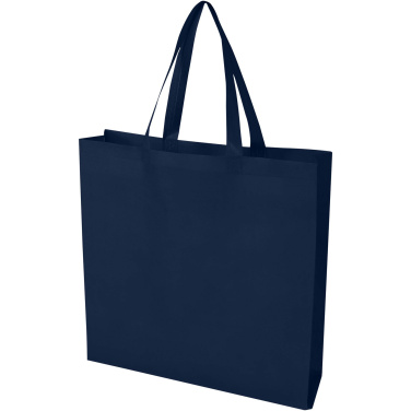 Logo trade promotional items image of: EcoSeal GRS recycled nonwoven gusset tote bag 12L