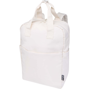 Logotrade advertising products photo of: Trip 14” Aware™ recycled travel laptop backpack 9L