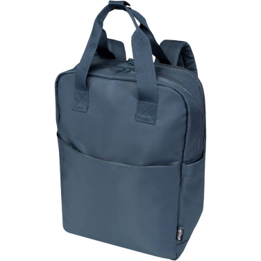 Logotrade corporate gift picture of: Trip 14” Aware™ recycled travel laptop backpack 9L