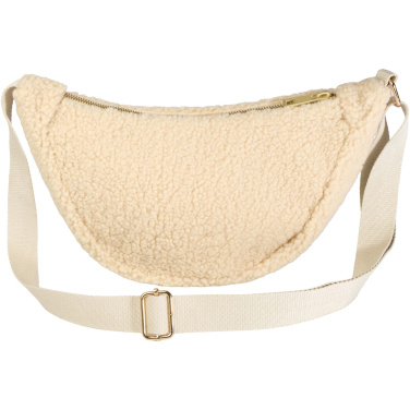 Logotrade corporate gift image of: Bear GRS recycled sherpa crossbody bag 3L