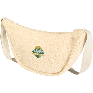 Logotrade promotional merchandise image of: Bear GRS recycled sherpa crossbody bag 3L