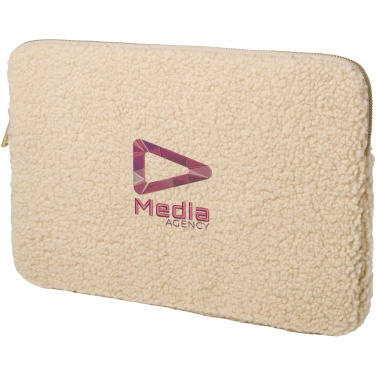 Logotrade promotional products photo of: Bear 13" GRS recycled sherpa laptop sleeve 2L