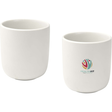 Logotrade promotional gift image of: Male 200 ml ceramic cups - set of 2