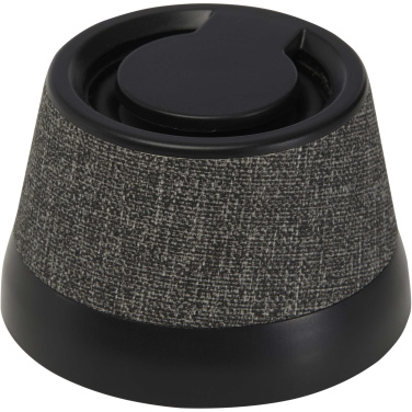 Logo trade promotional merchandise image of: Horna 3W recycled plastic magnetic wireless speaker