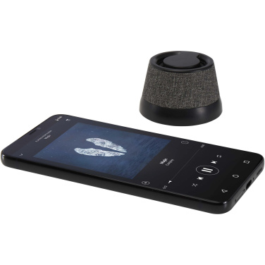 Logo trade promotional products image of: Horna 3W recycled plastic magnetic wireless speaker