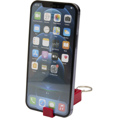 Logotrade advertising products photo of: Aggia recycled plastic phone stand with fidget toy