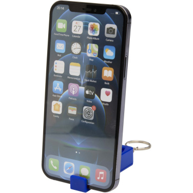 Logotrade promotional gift image of: Aggia recycled plastic phone stand with fidget toy