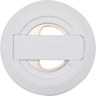 Logotrade promotional item image of: Ain recycled plastic magnetic phone stand with bottle opener