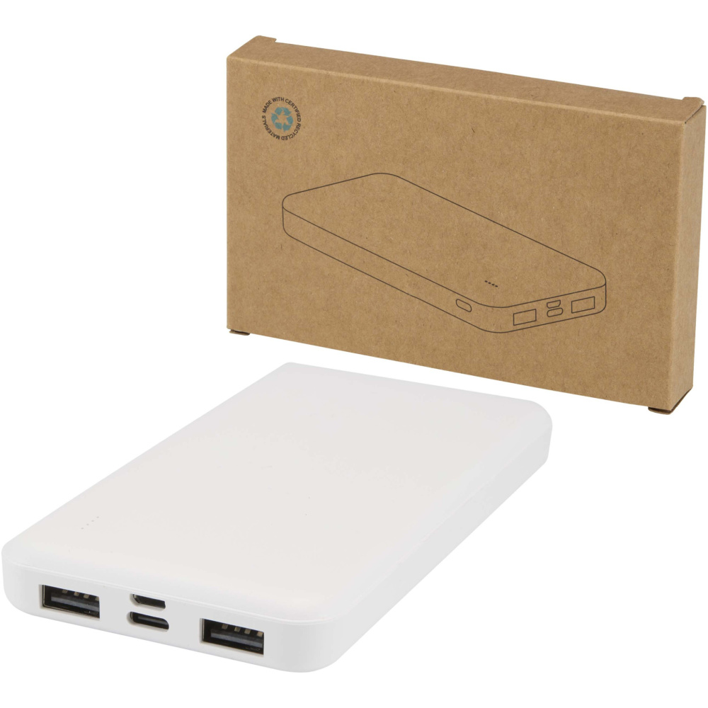 Logotrade corporate gift picture of: Intan 10.000 mAh 10W recycled plastic power bank