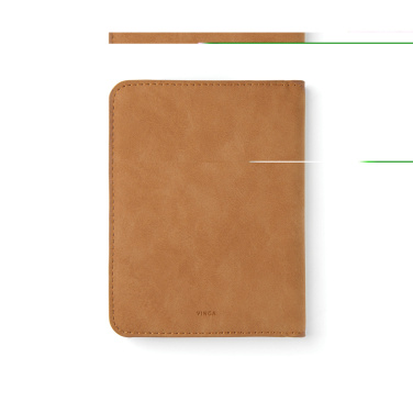 Logo trade promotional items image of: VINGA Bosler RCS RFID passport cover