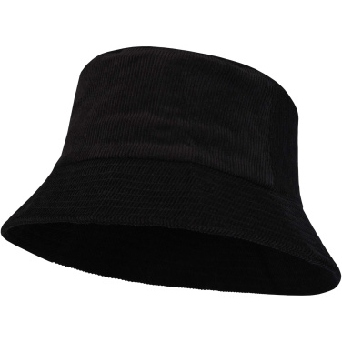 Logo trade promotional giveaways image of: Howson recycled corduroy sun hat