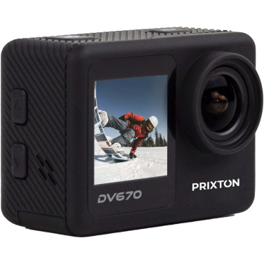 Logotrade promotional product image of: Prixton DV670 4K dual screen action camera