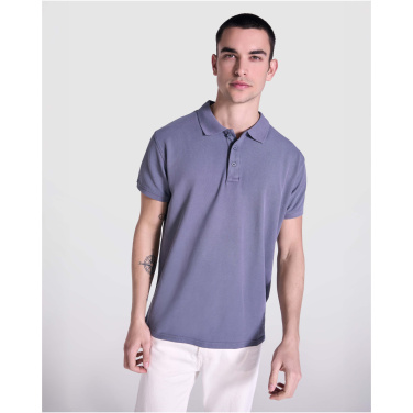 Logo trade advertising products picture of: Cobain short sleeve unisex polo