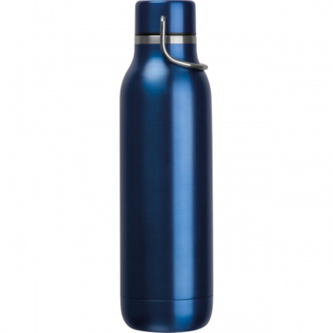 Logo trade promotional merchandise photo of: Stainless steel water bottle BORGHOLM
