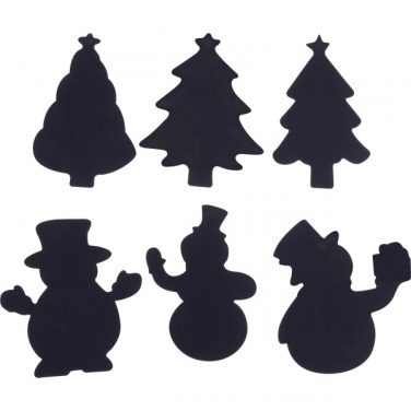 Logotrade promotional giveaway picture of: Scratch-off Christmas ornaments SOUTH POLE