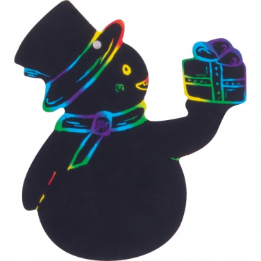 Logotrade promotional merchandise image of: Scratch-off Christmas ornaments SOUTH POLE