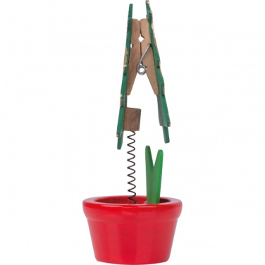 Logo trade corporate gifts image of: Christmas tree clip WINNIPEG